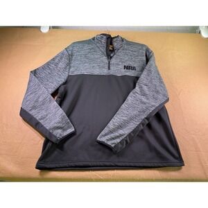 NRA National Rifle Association Quarter Zip Pullover Sweatshirt Jacket XL